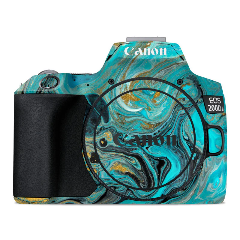 Blue Gold Camera Skins - Image 2