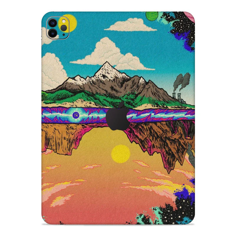Canvas Mountain IPad Skin