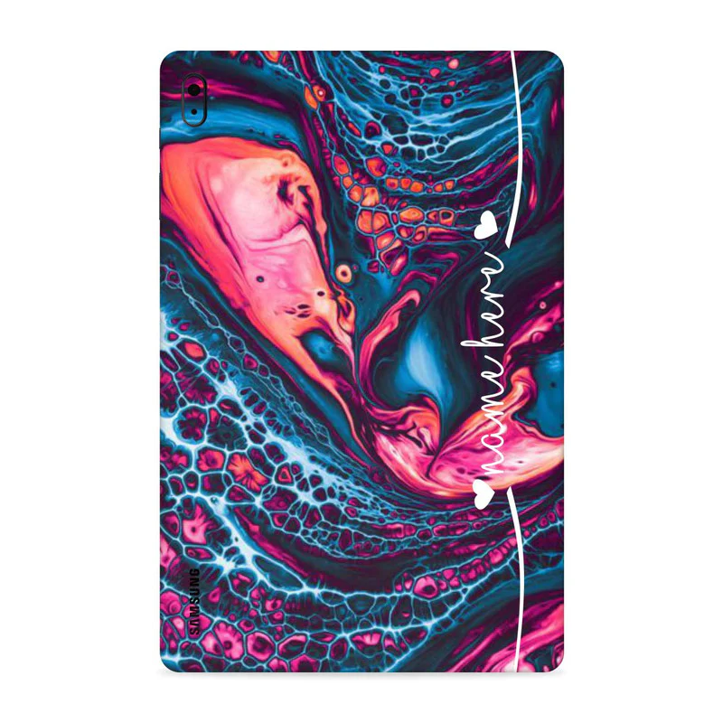 Liquid Psychedelic Custom Name Tab Skin
