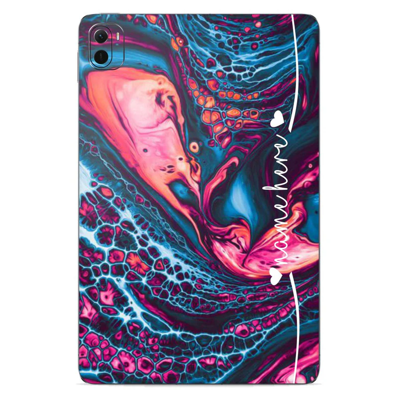 Liquid Psychedelic Custom Name Xiaomi Pad Skin