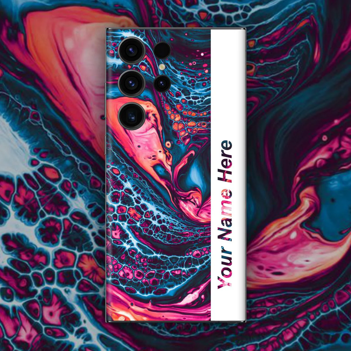 WrapCart Accents - Custom Name Mobile Skins