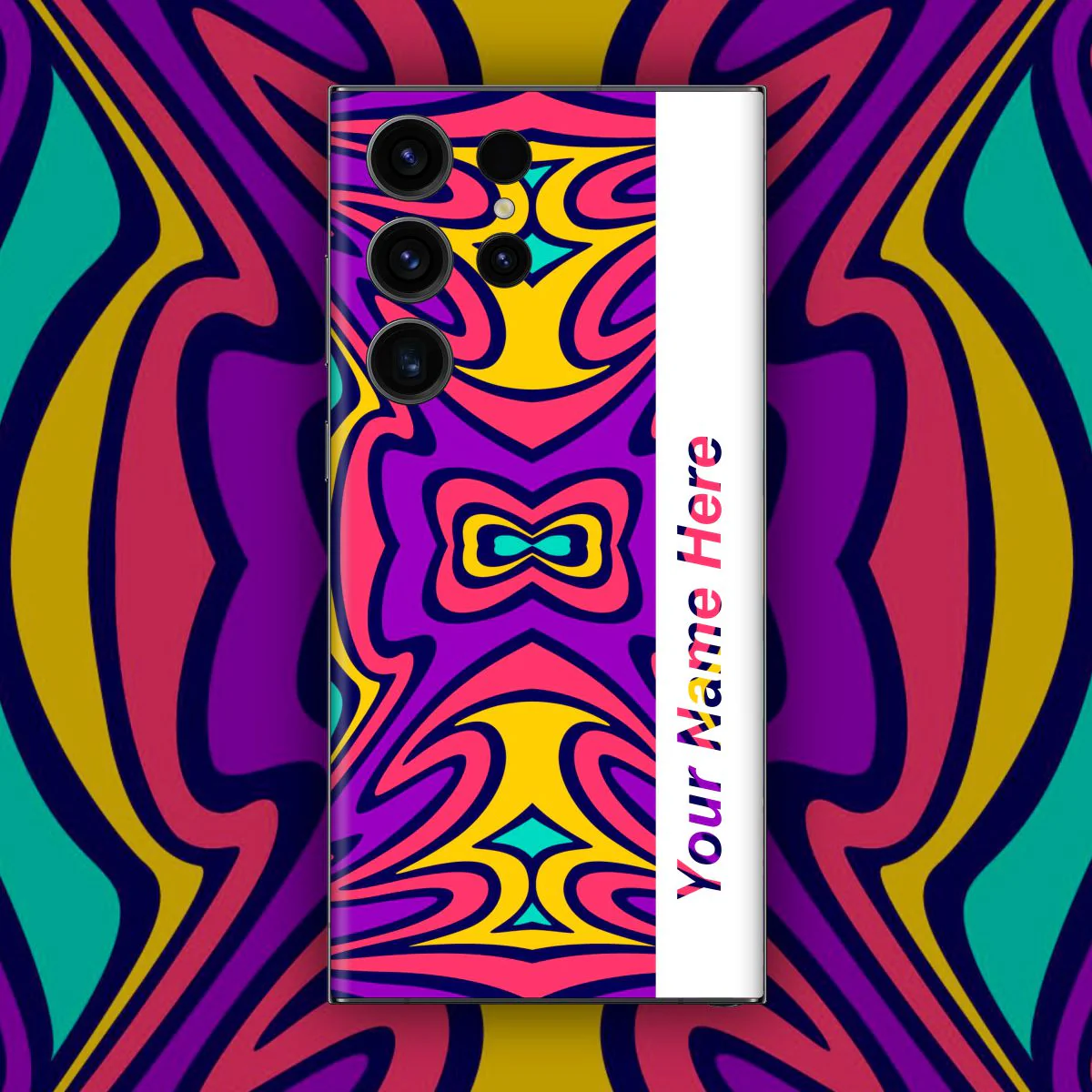 WrapCart Accents - Custom Name Mobile Skins - Image 4