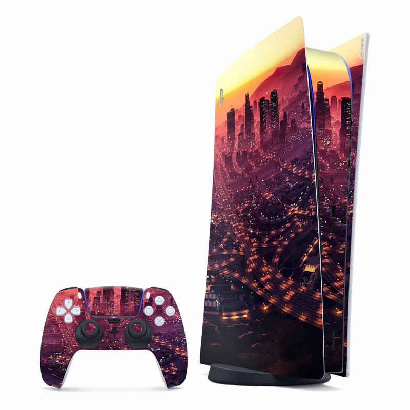 City Light Playstation Skin