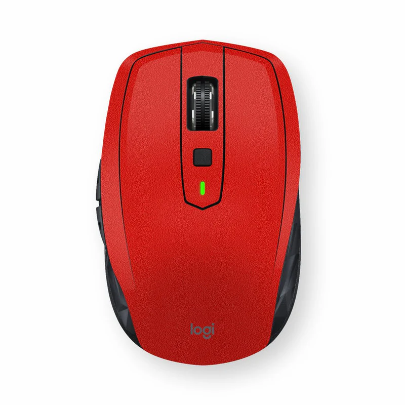 Logitech/Razer/Apple Matte Red Mouse Skin