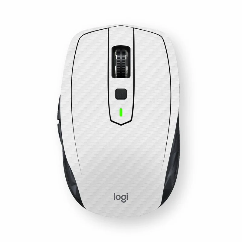 Logitech/Razer/Apple White Carbon Mouse Skin
