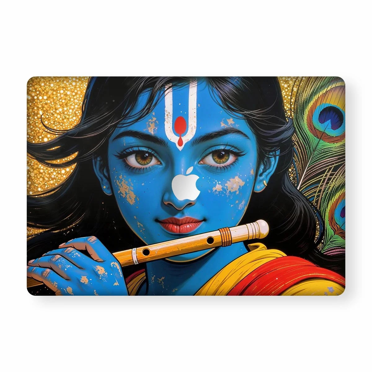 Lord Krishna Art Macbook Skin