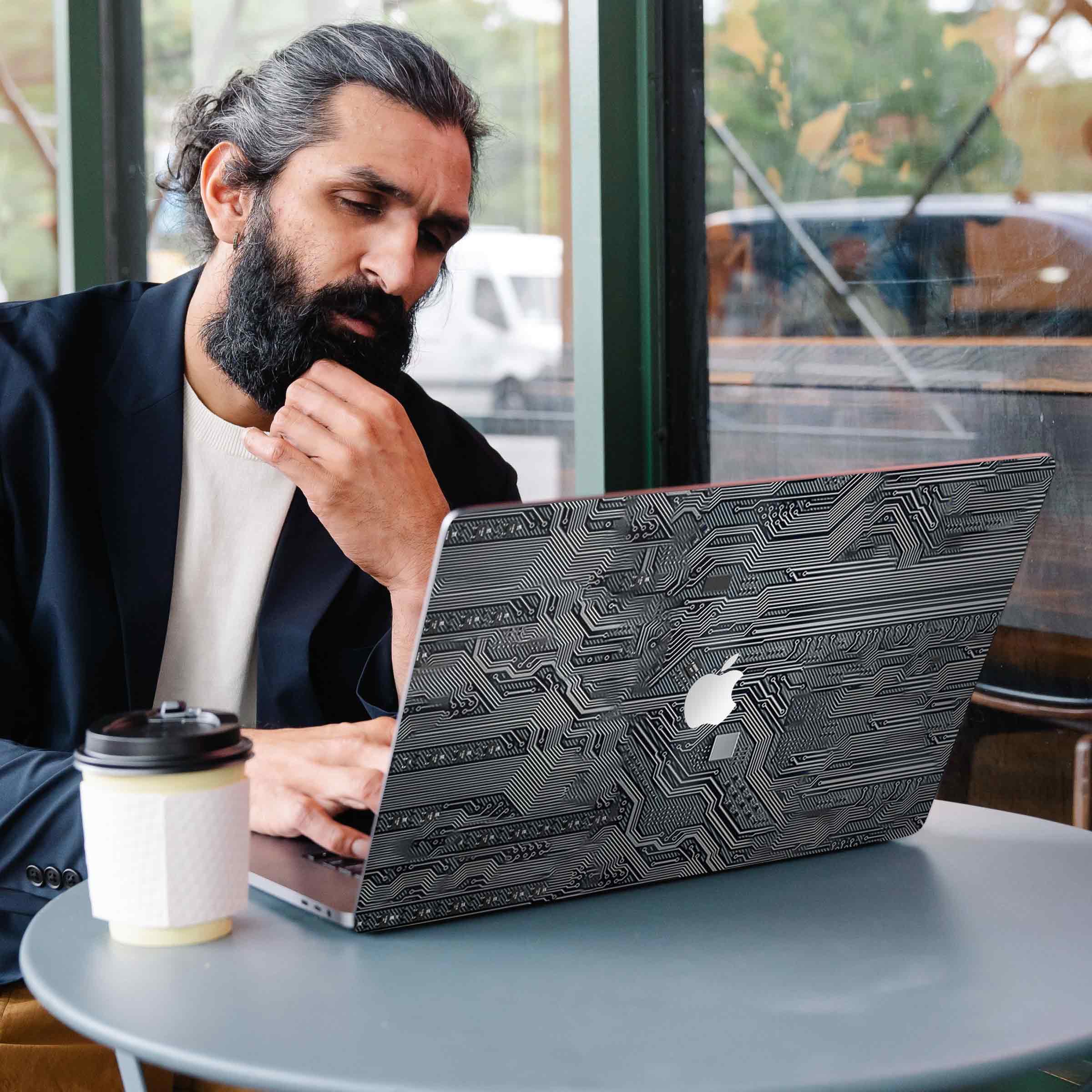 Motherboard Circuit Macbook Skins - Image 17
