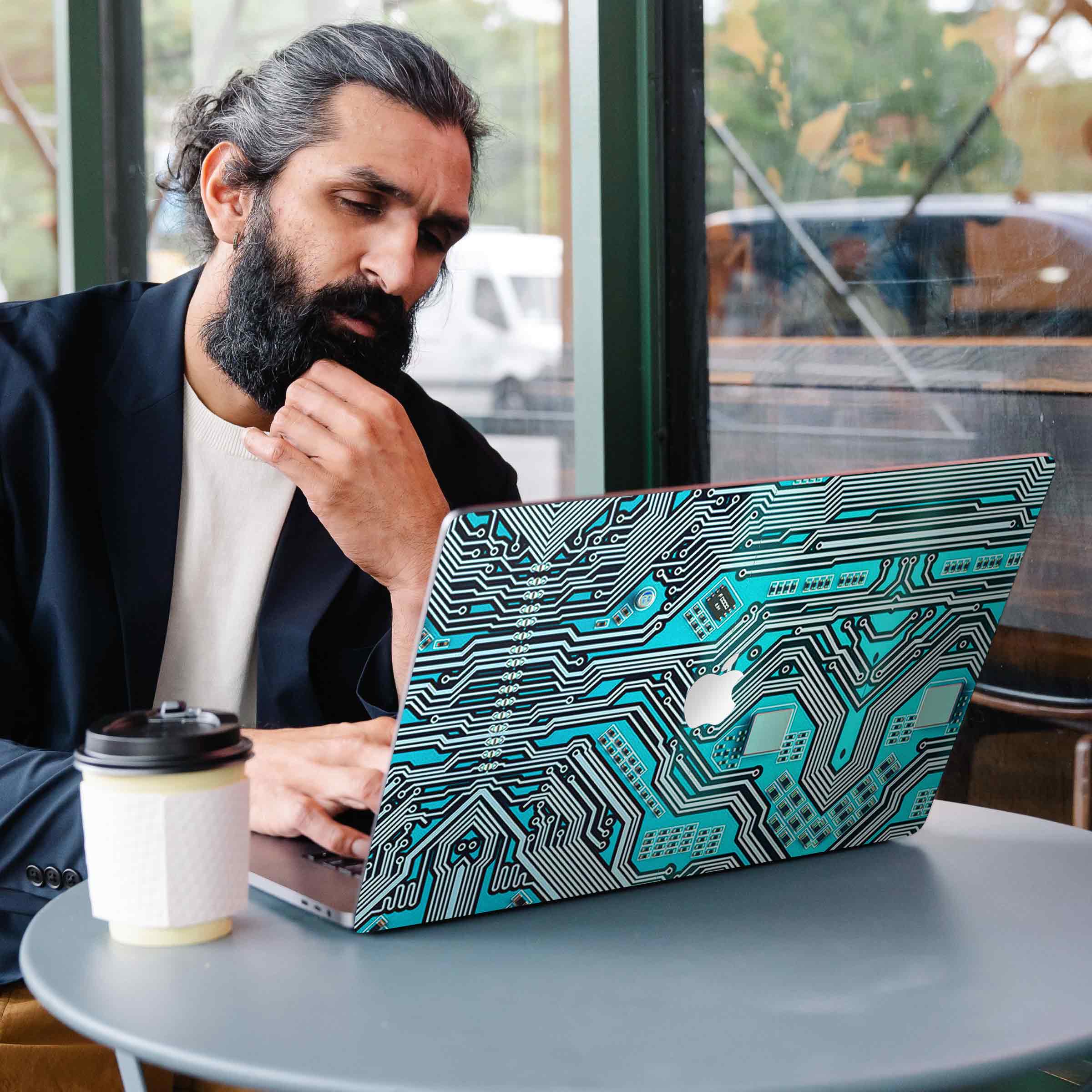 Motherboard Circuit Macbook Skins - Image 22