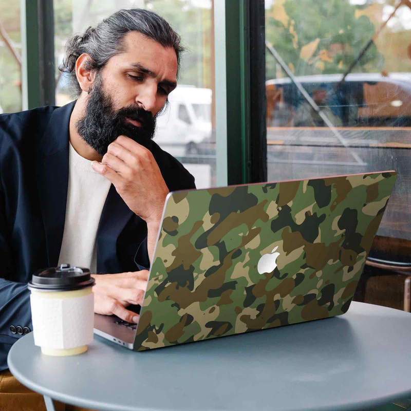 Macbook Army Green Laptop Skins - Image 3