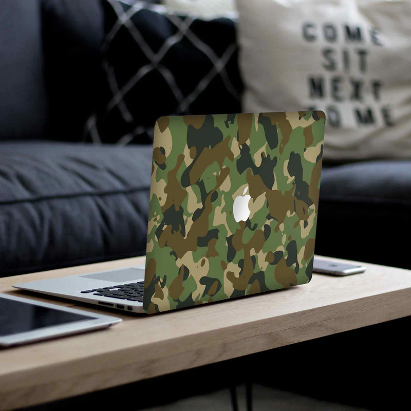 Macbook Army Green Laptop Skins - Image 4