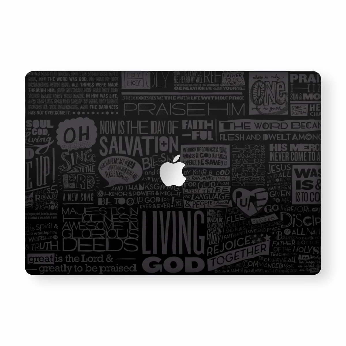 Macbook Black Glory Laptop Skins