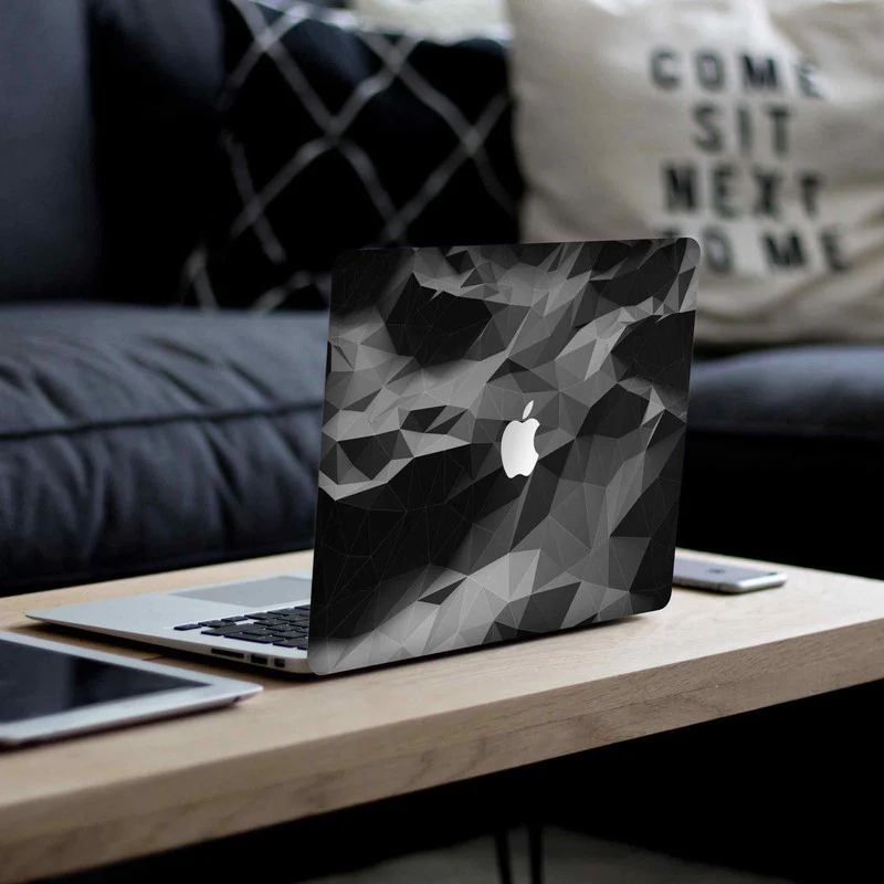 Black Prism MacBook Laptop Skins - Image 5