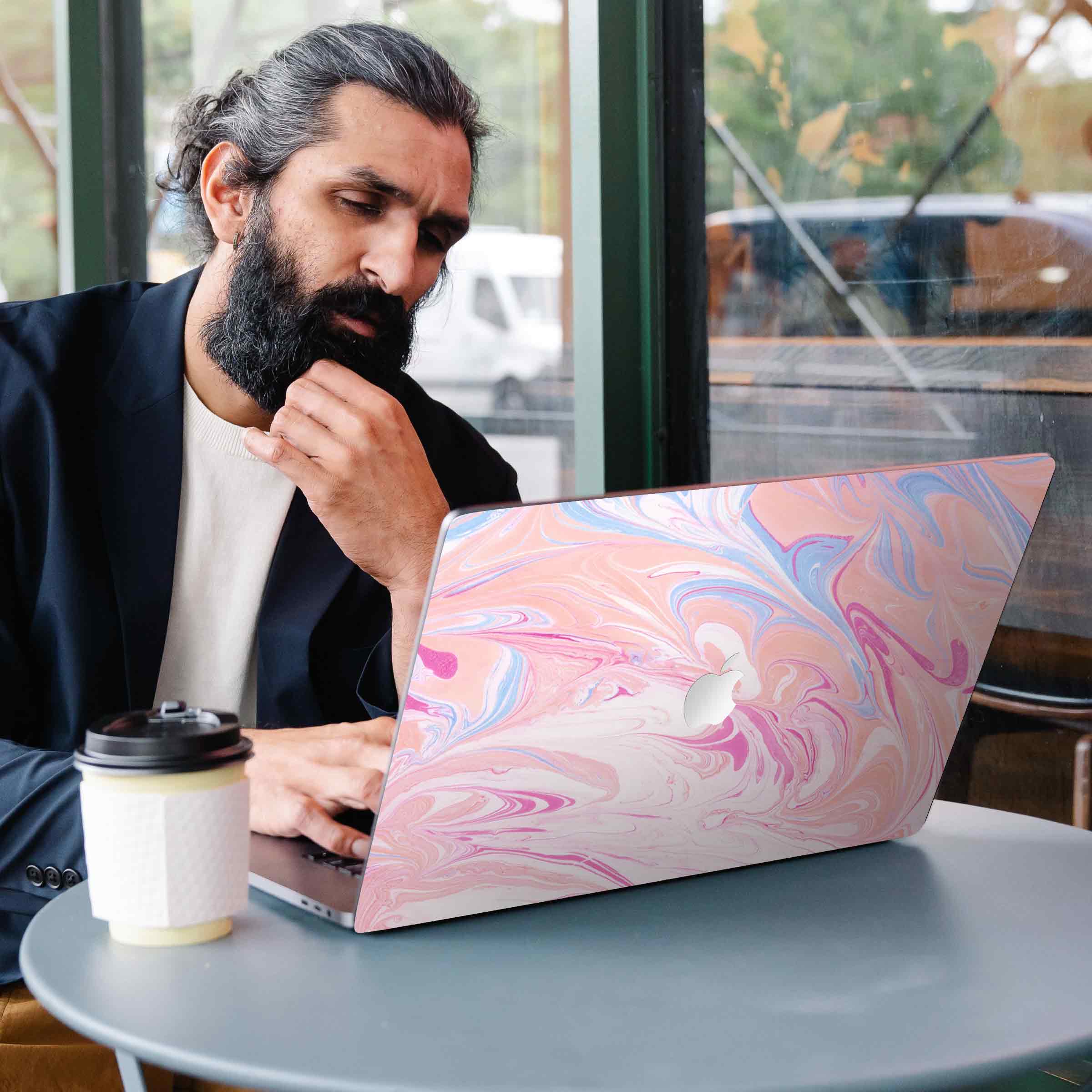 MacBook Pastel Paint Laptop Skin - Image 4