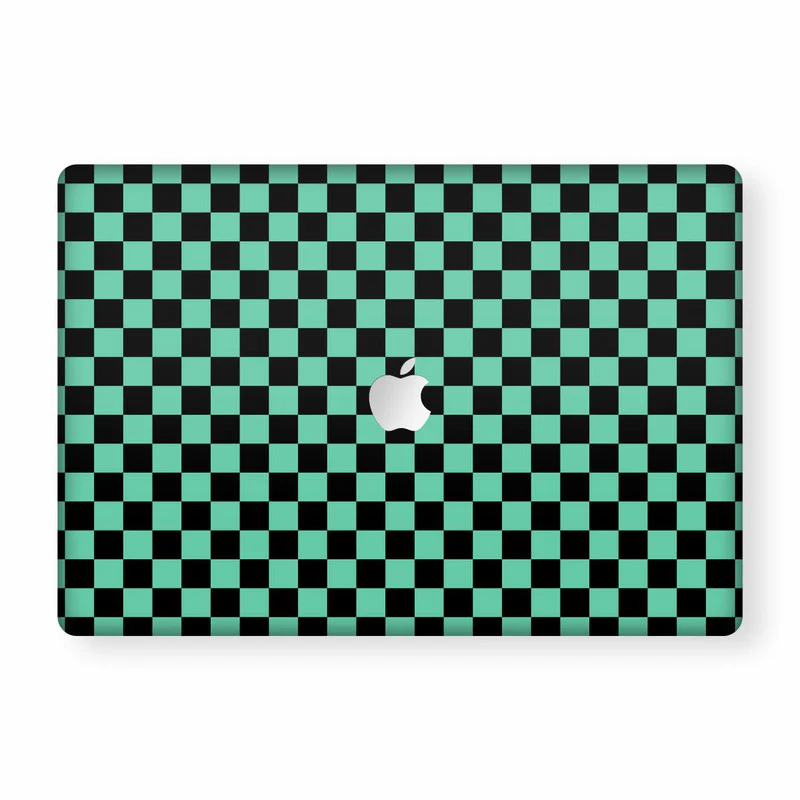 Macbook Checks Haori Laptop Skins