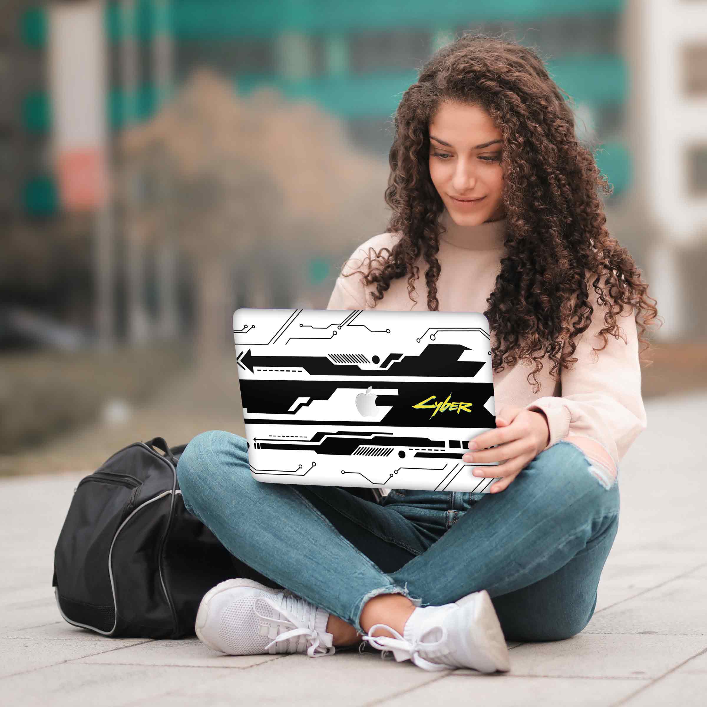 Macbook Cyber Laptop Skins - Image 5