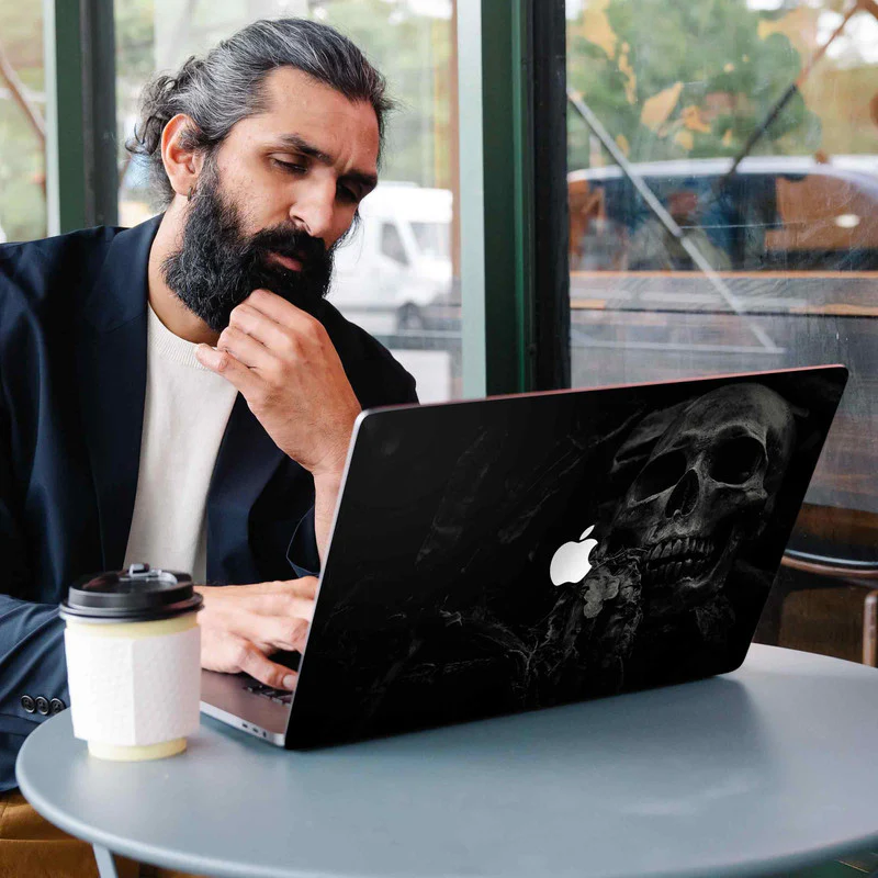 Macbook Dark Poetry Laptop Skins - Image 3