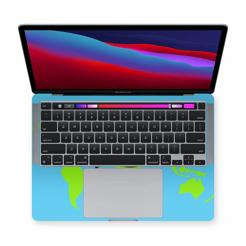 MacBook Explore The World Laptop Skin - Image 2