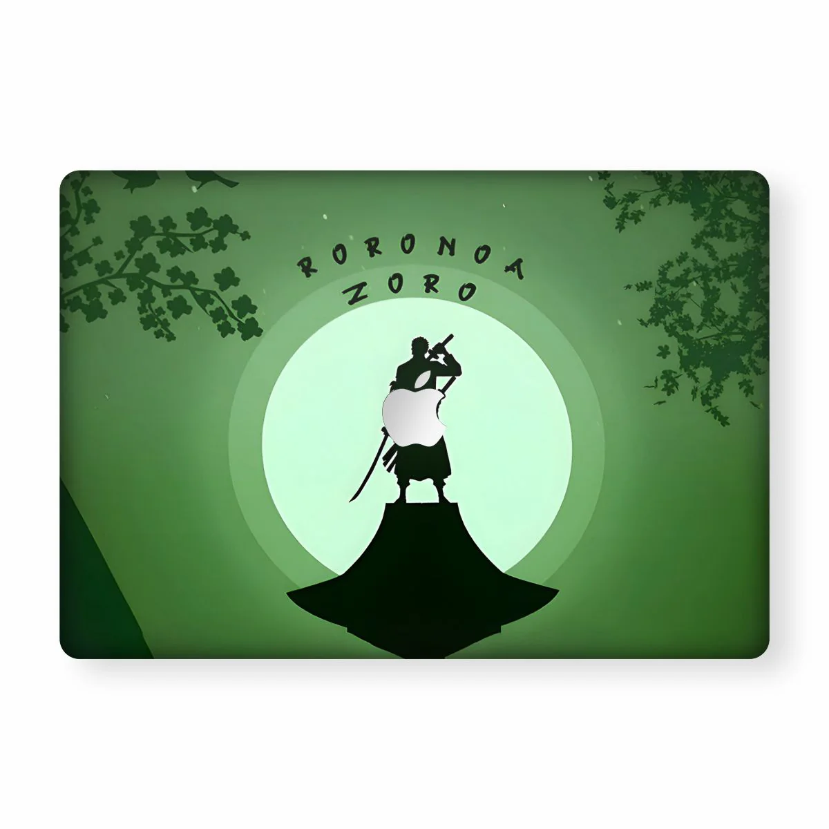 MacBook Roronoa Green Laptop Skins