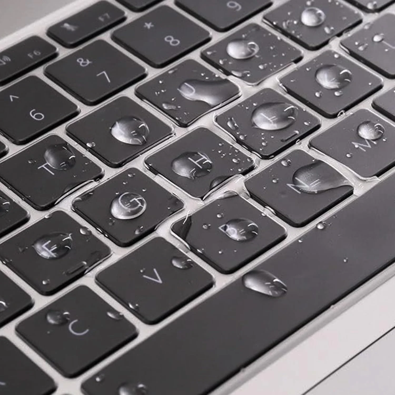 MacBook Keyboard Protector| Ultra-Thin MacBook Waterproof & Dust-Proof Keyboard Protector TPU (Clear) - Image 3