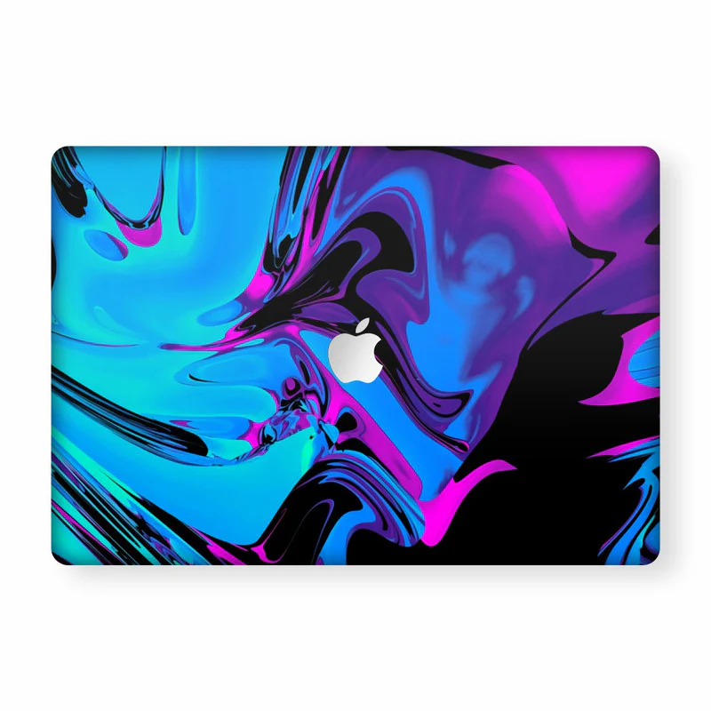 Macbook Blue Mercury Laptop Skins