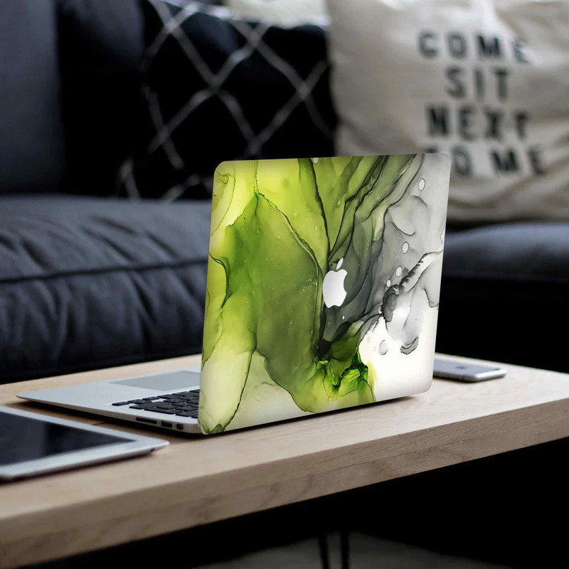 Macbook Leafy Art Laptop Skins - Image 4