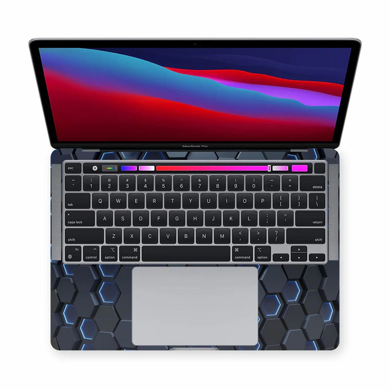 Macbook Matrix Tech Laptop Skins - Image 2