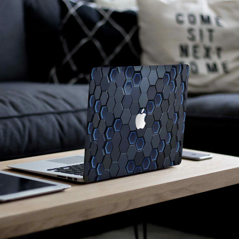 Macbook Matrix Tech Laptop Skins - Image 4