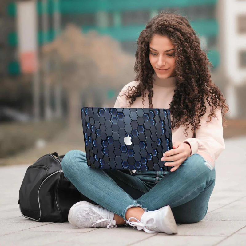 Macbook Matrix Tech Laptop Skins - Image 5