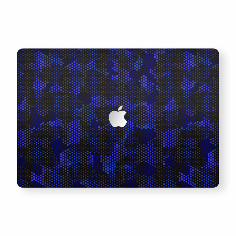 MacBook Matrix Design - Blue 1 Laptop Skins