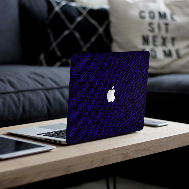 MacBook Matrix Design - Blue 2 Laptop Skins - Image 4