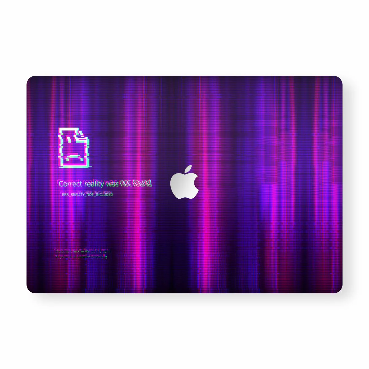 MacBook Not Found Laptop Skins