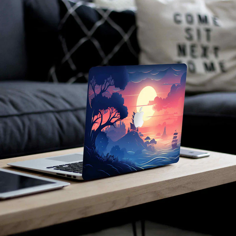 Ikigai Horizon MacBook Skin