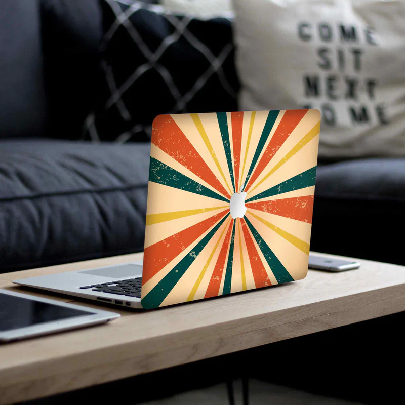 Retro Color MacBook Skin