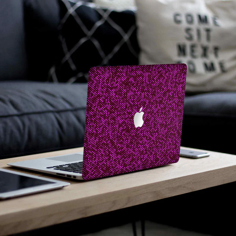 MacBook Matrix Design - Pink 2 Laptop Skins - Image 4