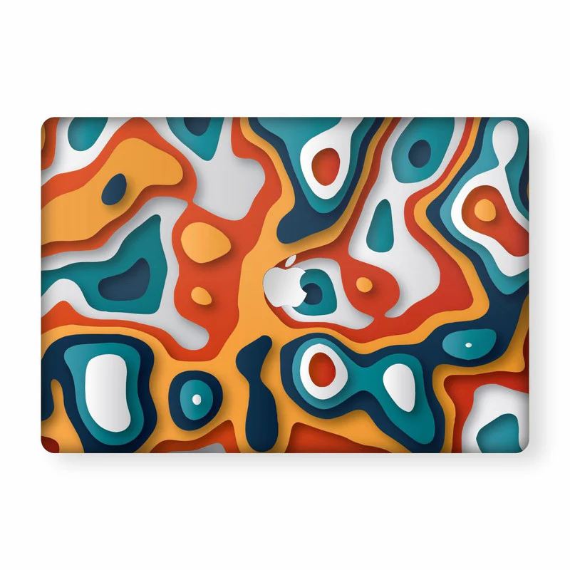 MacBook minimal paint Laptop Skin