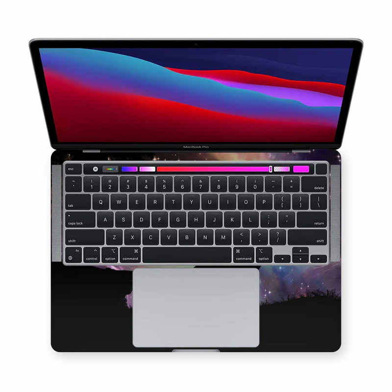 MacBook Night Wolf Laptop Skins - Image 2