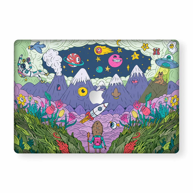 Enigmatic Ecstasy MacBook Skin