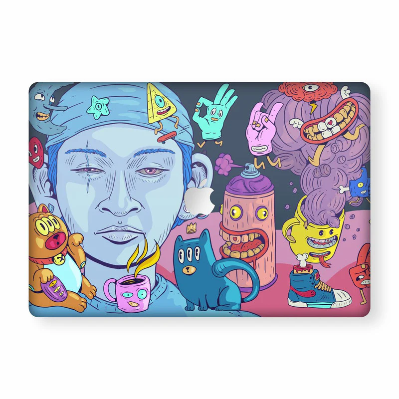 MacBook Talking Creatures Laptop Skins
