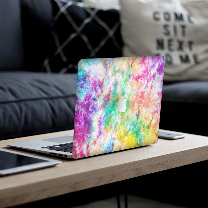MacBook Tie Dye 1 Laptop Skins - Image 4