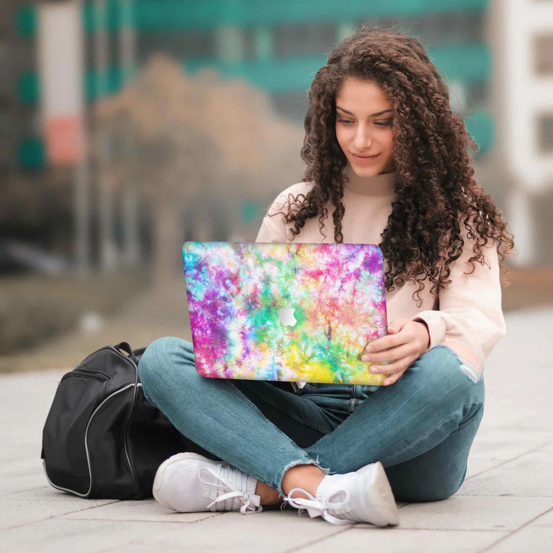 MacBook Tie Dye 1 Laptop Skins - Image 5