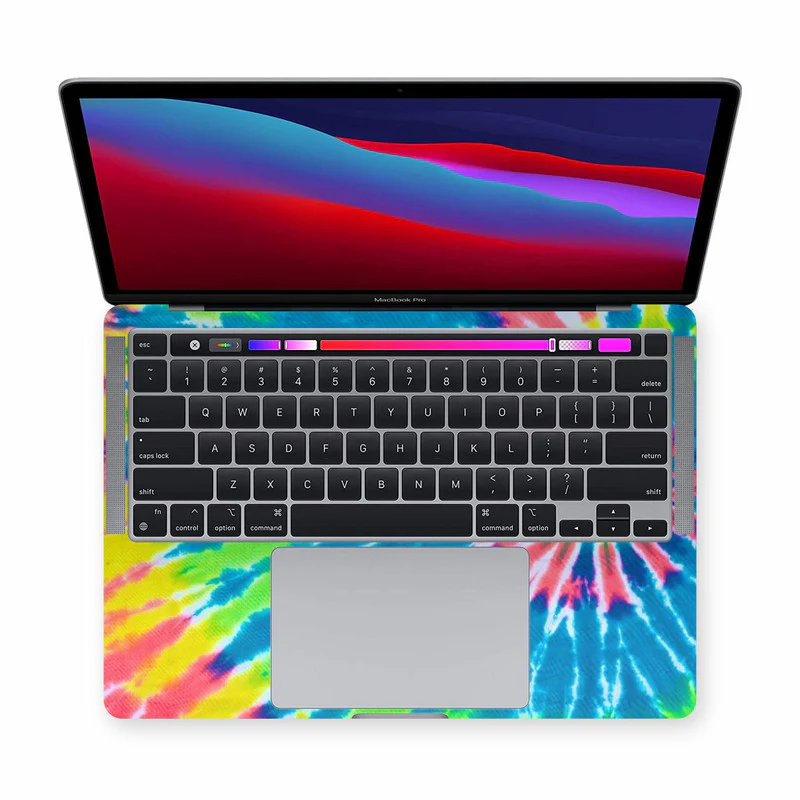 MacBook Tie Dye 2 Laptop Skins - Image 2