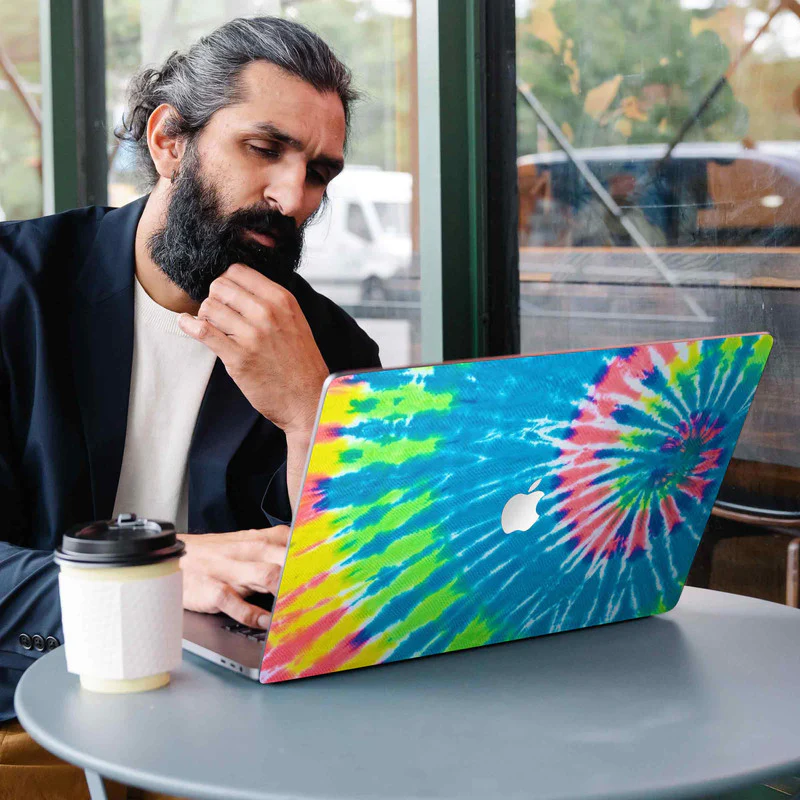 MacBook Tie Dye 2 Laptop Skins - Image 3