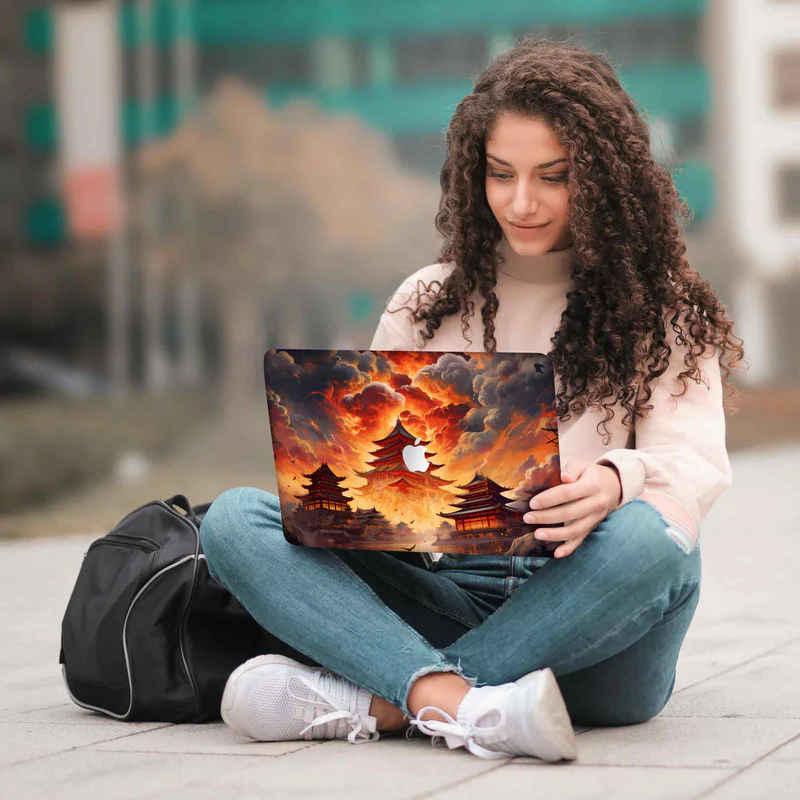 Radiant Ikigai MacBook Skin