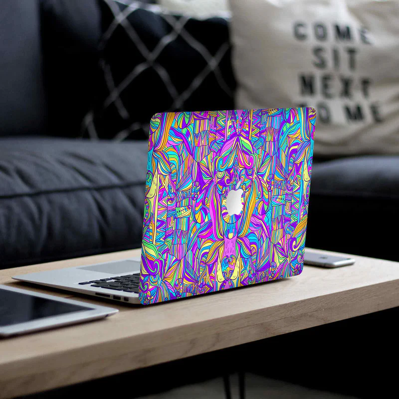 Psychedelic Prism MacBook Skin