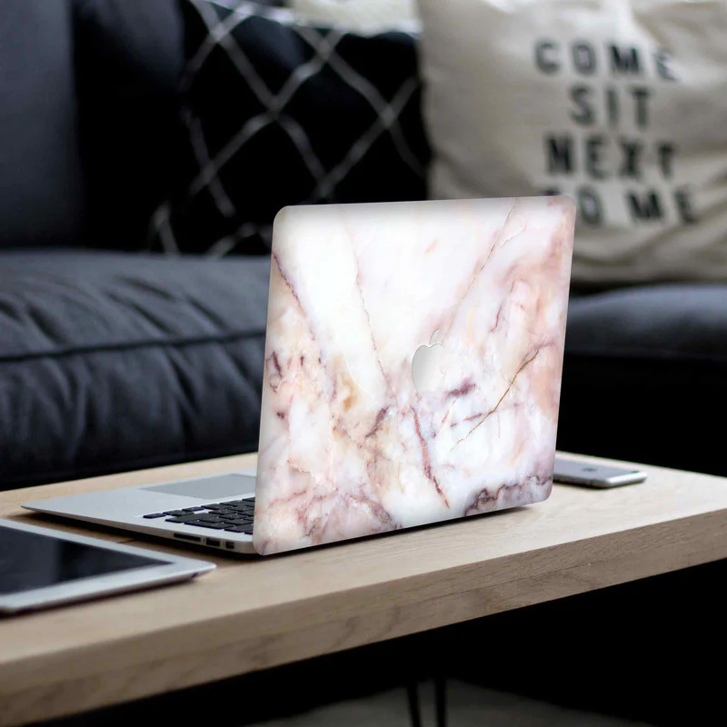 MacBook Vintage Marble Laptop Skin - Image 2