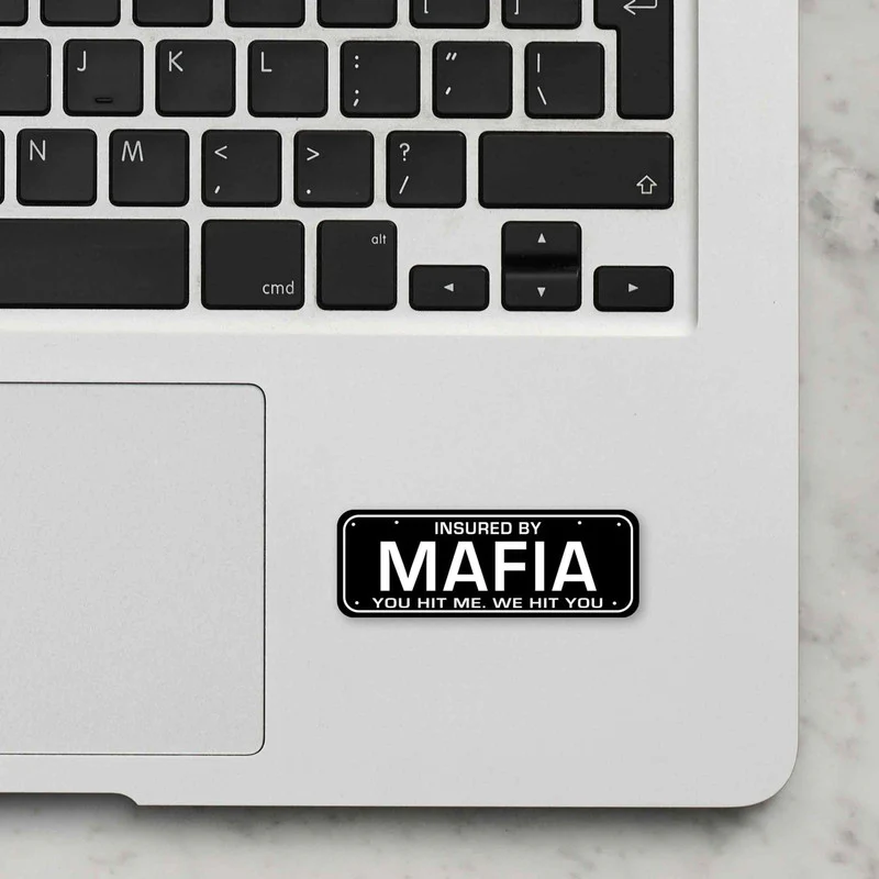 The Hidden Laptop Sticker