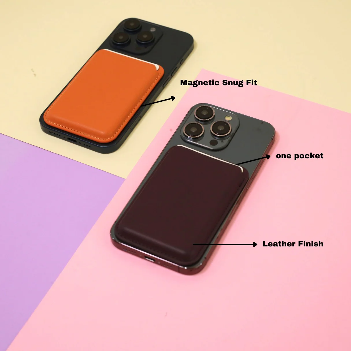 Magnetic Wallet With MagSafe For iPhone - Image 5