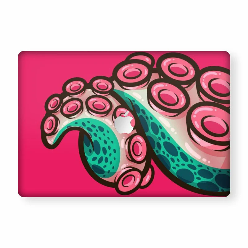 Watermelon Tentacles Macbook Skin