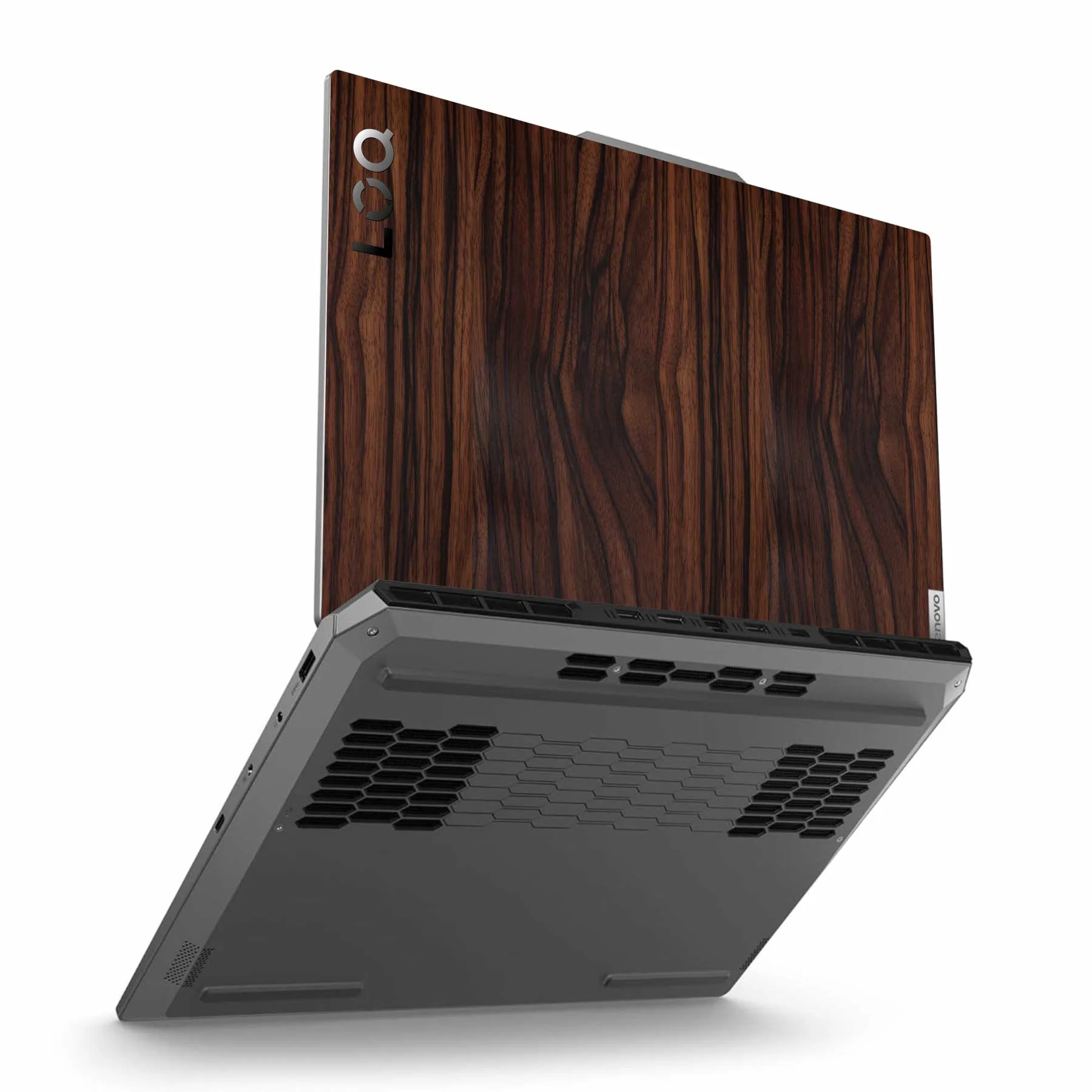 Mahogany Wood Lenovo LOQ 2024 Laptop Skin