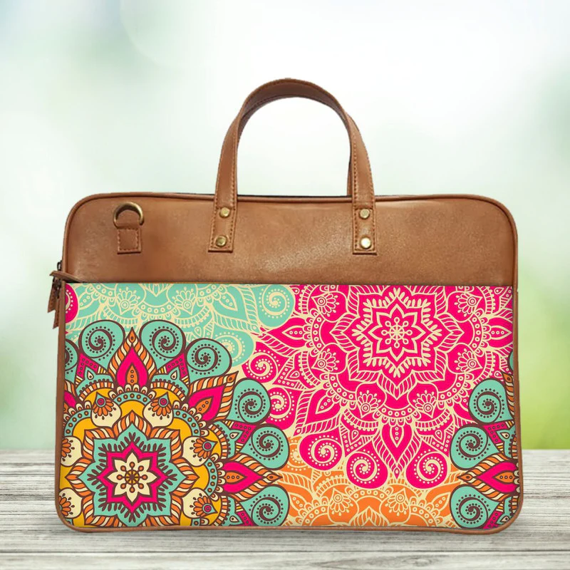 Mandala Art Classic Laptop Bag